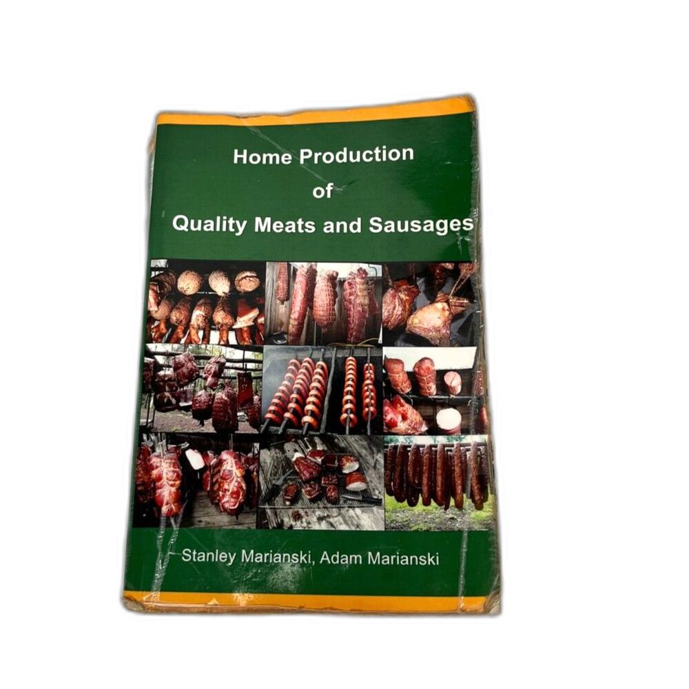 Home Production of Quality Meats and Sausages Paperback Book Recipes DIY